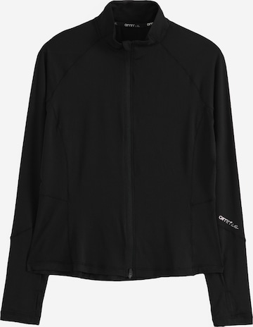 Aim'n Sportovní bunda – černá: přední strana