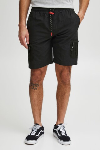 Regular Pantalon 'Peter' INDICODE JEANS en noir : devant
