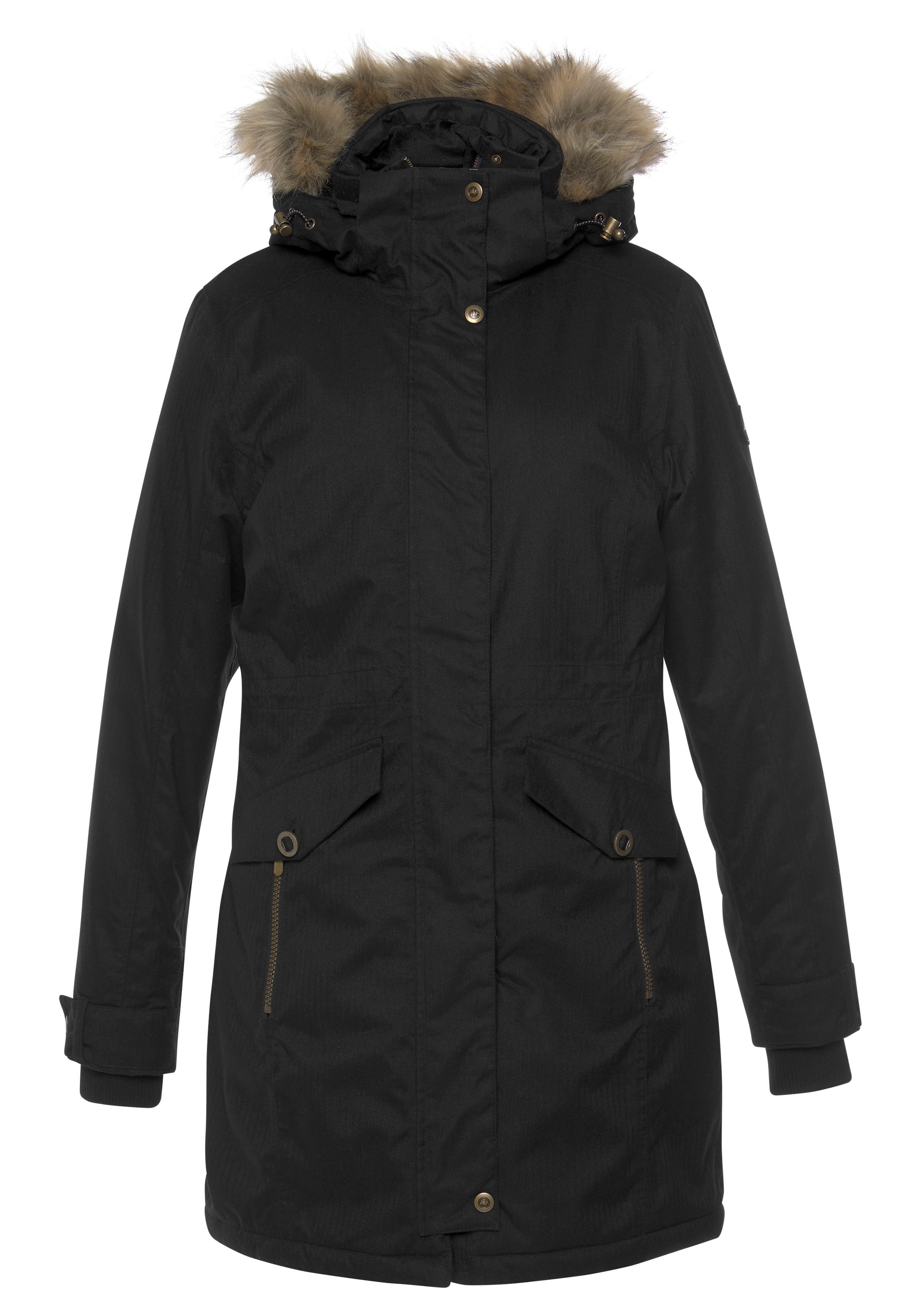 POLARINO Jacke in Schwarz: Vorderseite