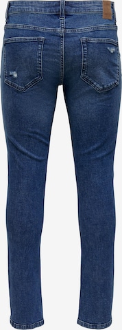 Only & Sons Slimfit Jeans 'Loom Life' in Blauw