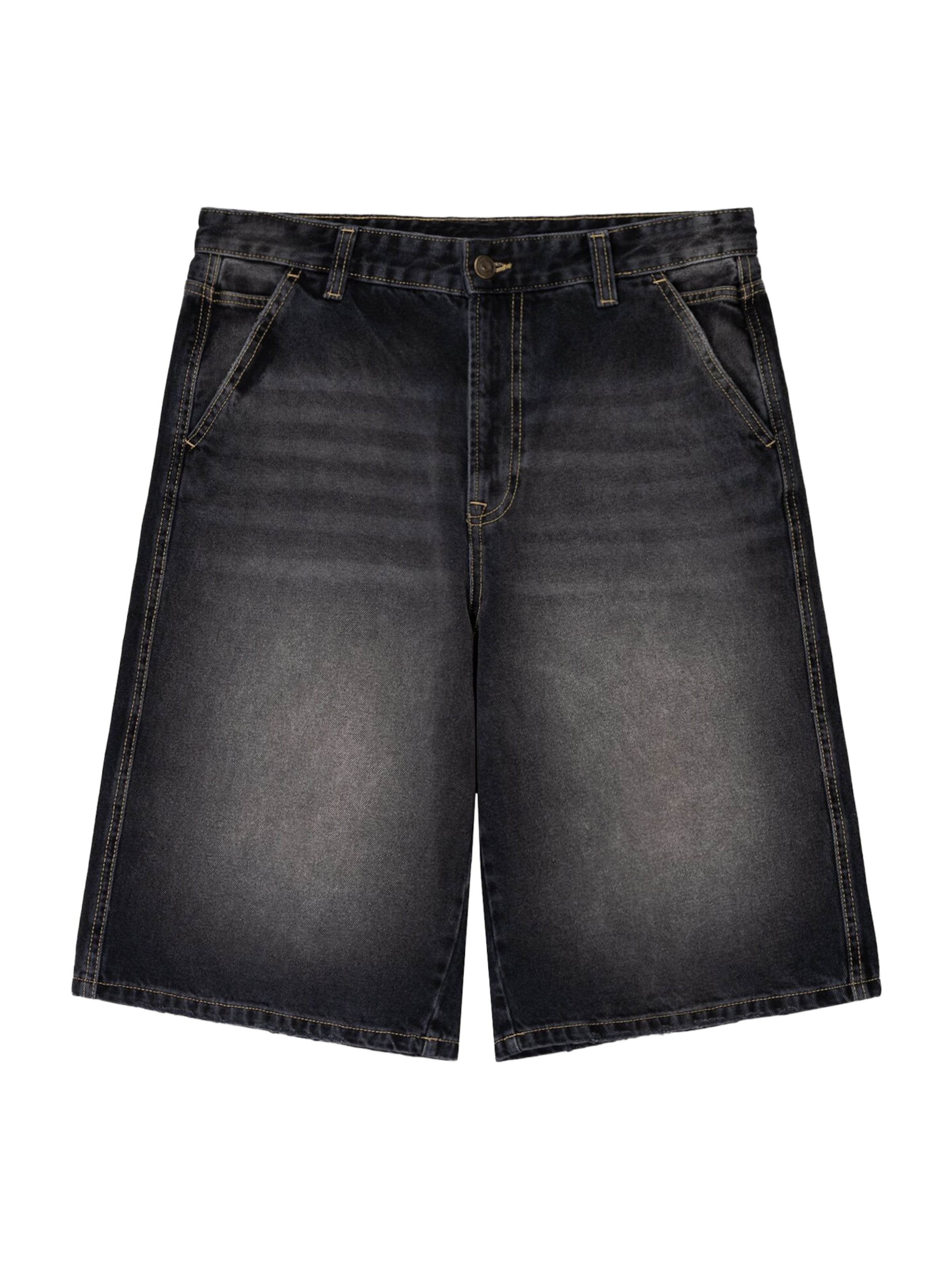 Jeans di Bershka in nero: frontale