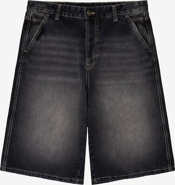Jean Bershka en noir : devant
