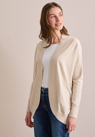 CECIL Knit Cardigan 'Dolman' in Beige: front