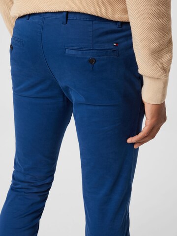 Coupe slim Pantalon chino 'Bleecker' TOMMY HILFIGER en bleu
