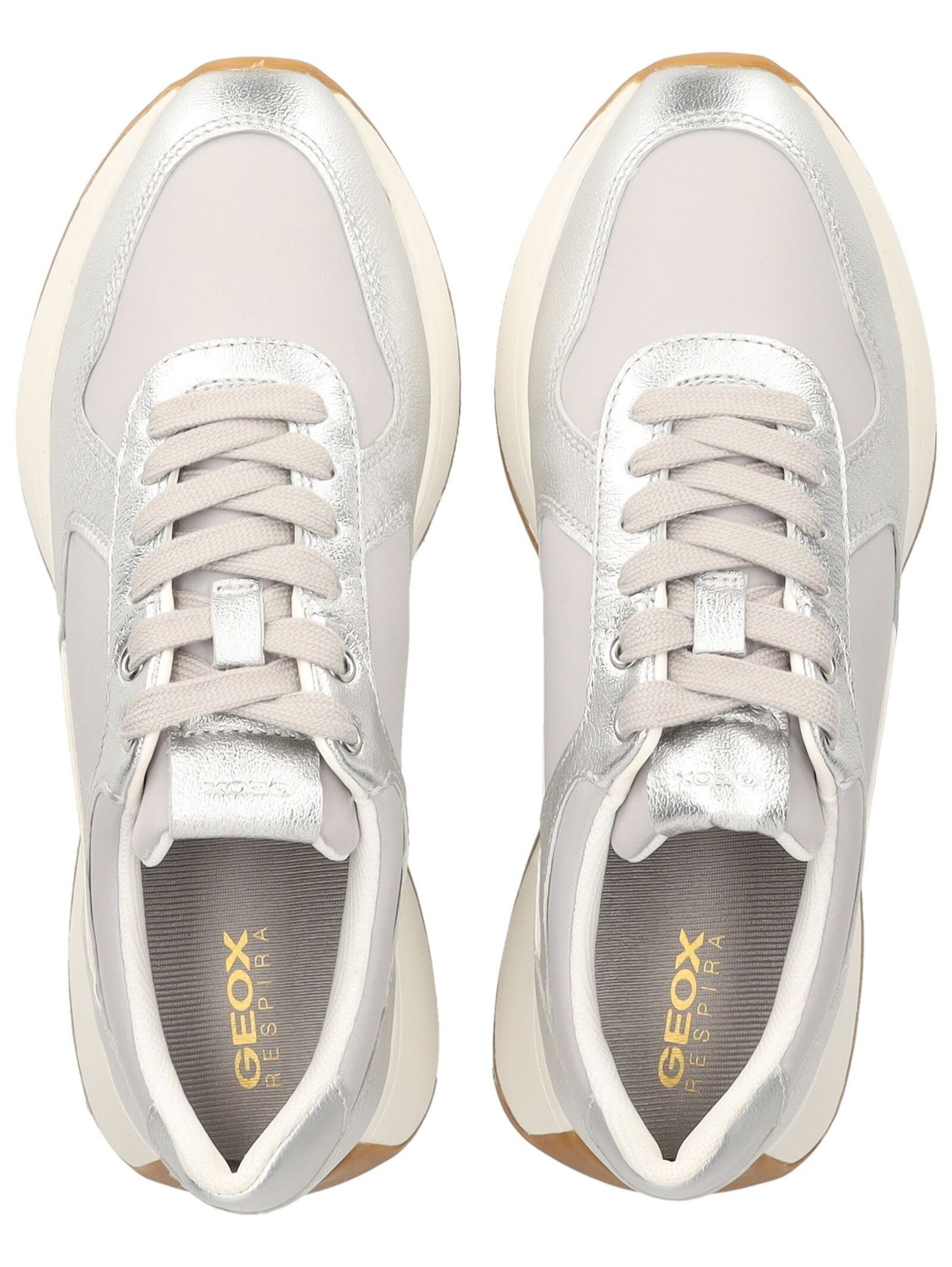 GEOX Sneakers laag in Zilver