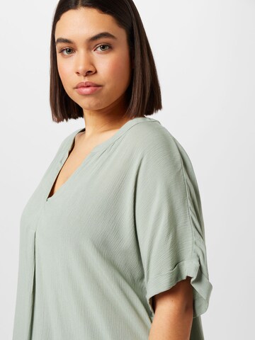 ONLY Carmakoma Blouse 'CARMIO' in Green