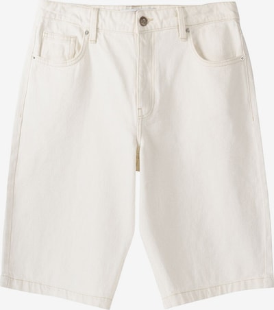 Bershka Shorts in ecru, Produktansicht