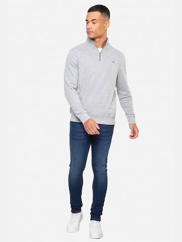 Threadbare Sweatshirt 'Patrick' in Grau