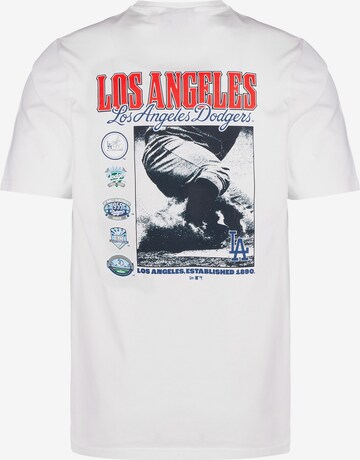NEW ERA Shirt 'MLB Los Angeles Dodgers ' in Wit