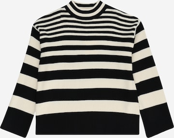 Vero Moda Girl Sweter 'HERMOSA' w kolorze czarny: przód