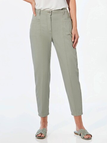 Goldner Slimfit Broek in Grijs