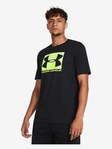 UNDER ARMOUR Functioneel shirt in Zwart: voorkant