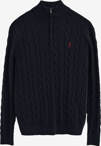 Polo Club Sweater in Blue: front