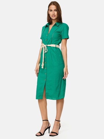 Robe-chemise Orsay en vert