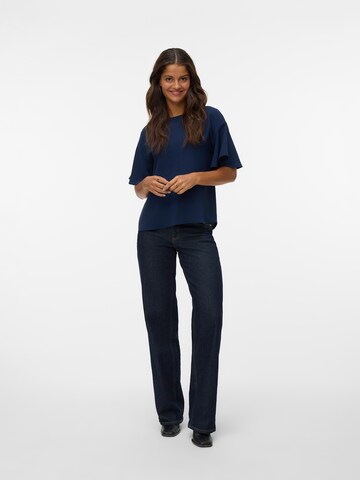 VERO MODA Bluse 'VMALVA' in Blau