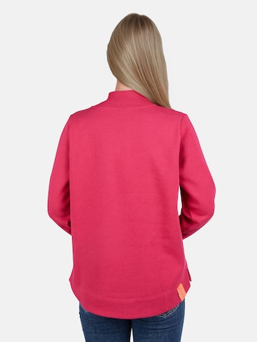 salzhaut Sweatshirt 'Vördem' in Rood
