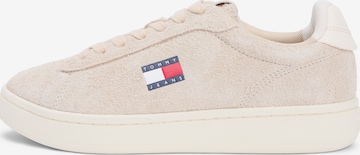 Tommy Jeans Låg sneaker 'ARCHIVE '98' i beige: framsida