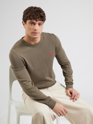 Pull-over 'San Cassius-C1' HUGO en gris : devant