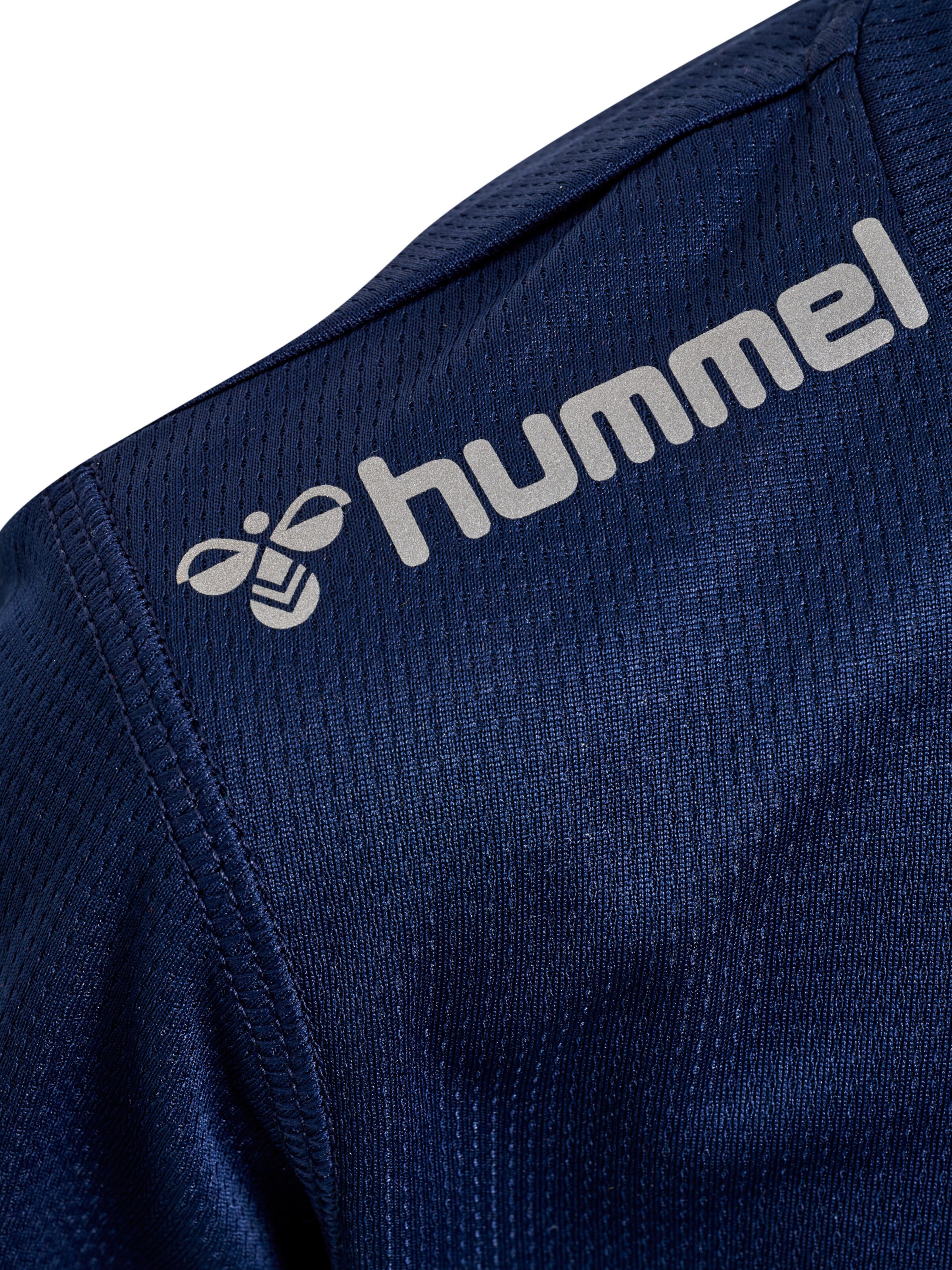 Hummel Performance Shirt 'RUN' in Blue