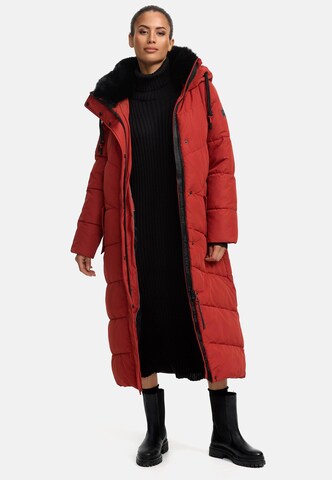 NAVAHOO Wintermantel 'Hingucker XIV' in Rood