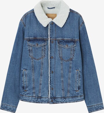 Pull&Bear Tussenjas in Blauw: voorkant