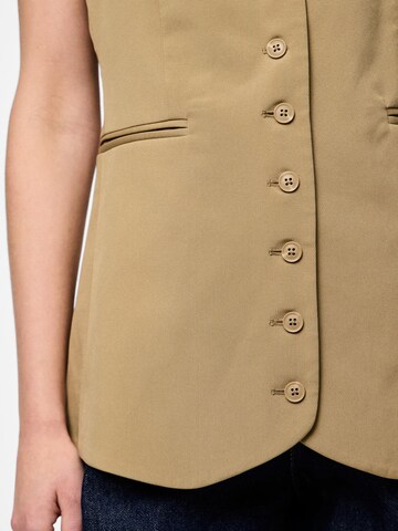 PIECES Bodywarmer 'PCTempre' in Bruin