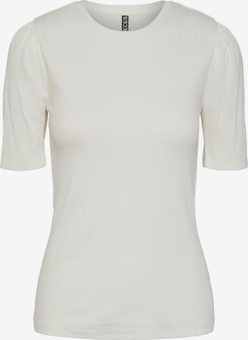 T-shirt 'Ruka' PIECES en blanc : devant