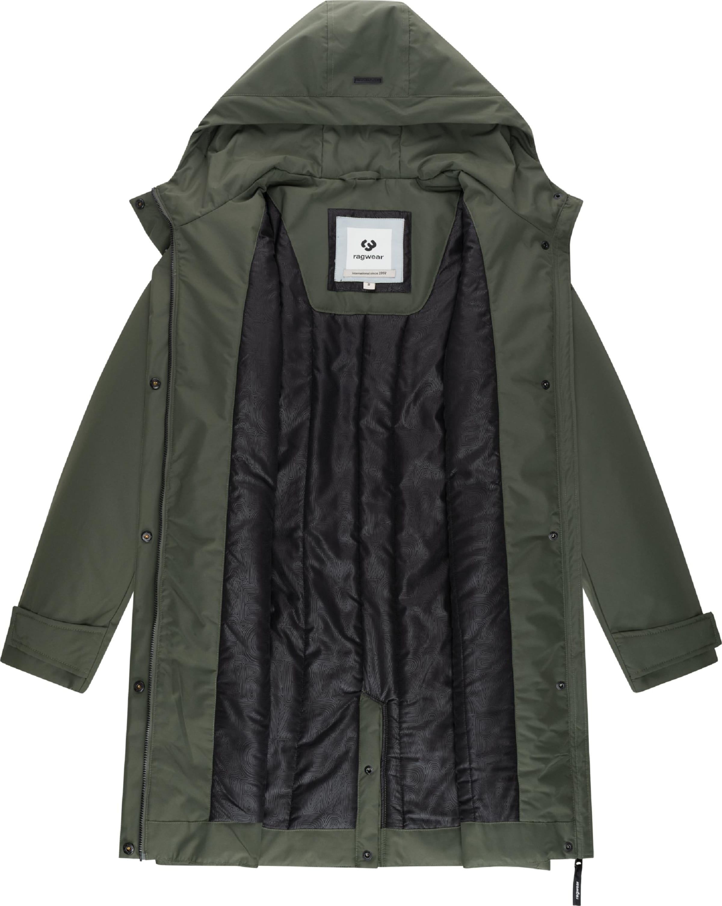 RagwearTehnički kaput 'Horatia' - zelena boja