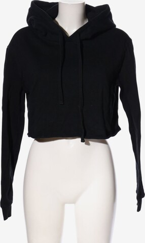 AllSaints Sweatshirt & Zip-Up Hoodie in XS in Black: front