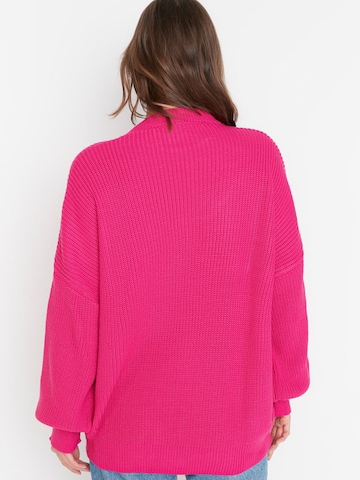 Trendyol - Jersey talla grande en rosa