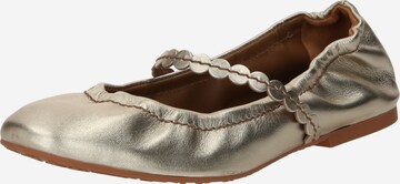 Ballerines 'KADDY' See by Chloé en or : devant