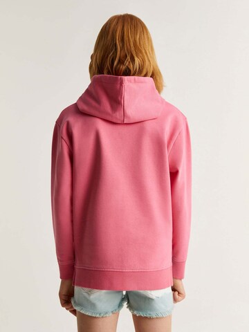 Scalpers Sweatshirt 'Sole' in Roze