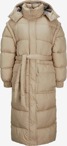 Manteau d’hiver 'Sus' JJXX en marron : devant