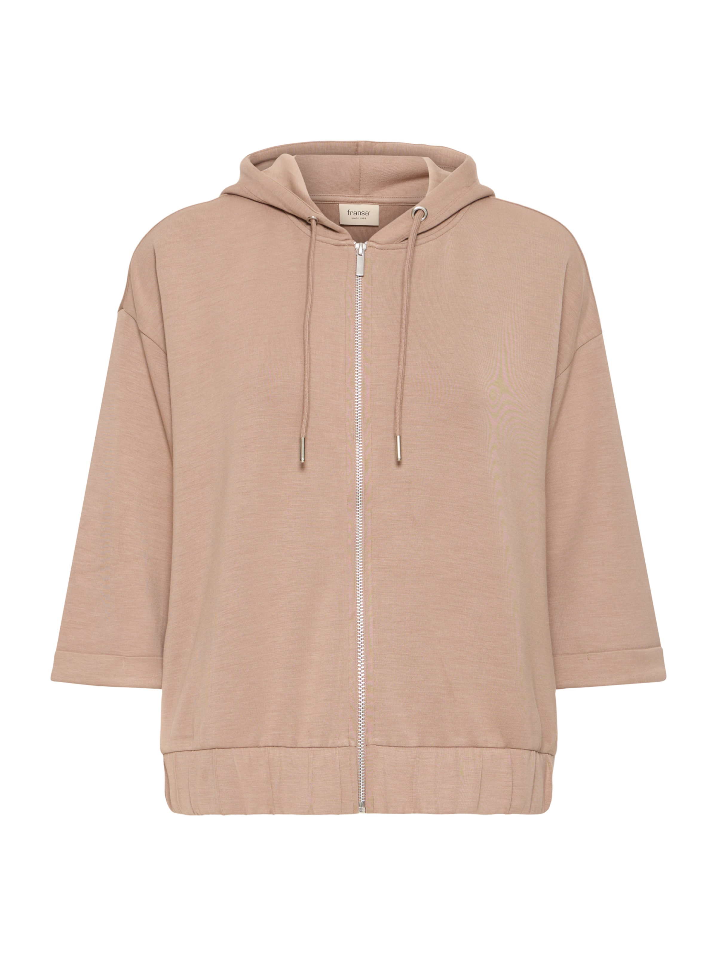 Giacca di felpa 'FRAURORA' di Fransa in marrone: frontale