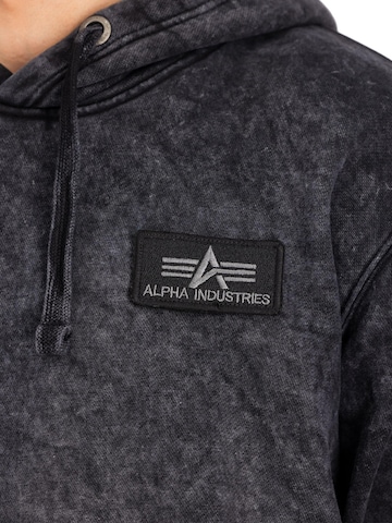 juoda ALPHA INDUSTRIES Megztinis be užsegimo 'Vintage'
