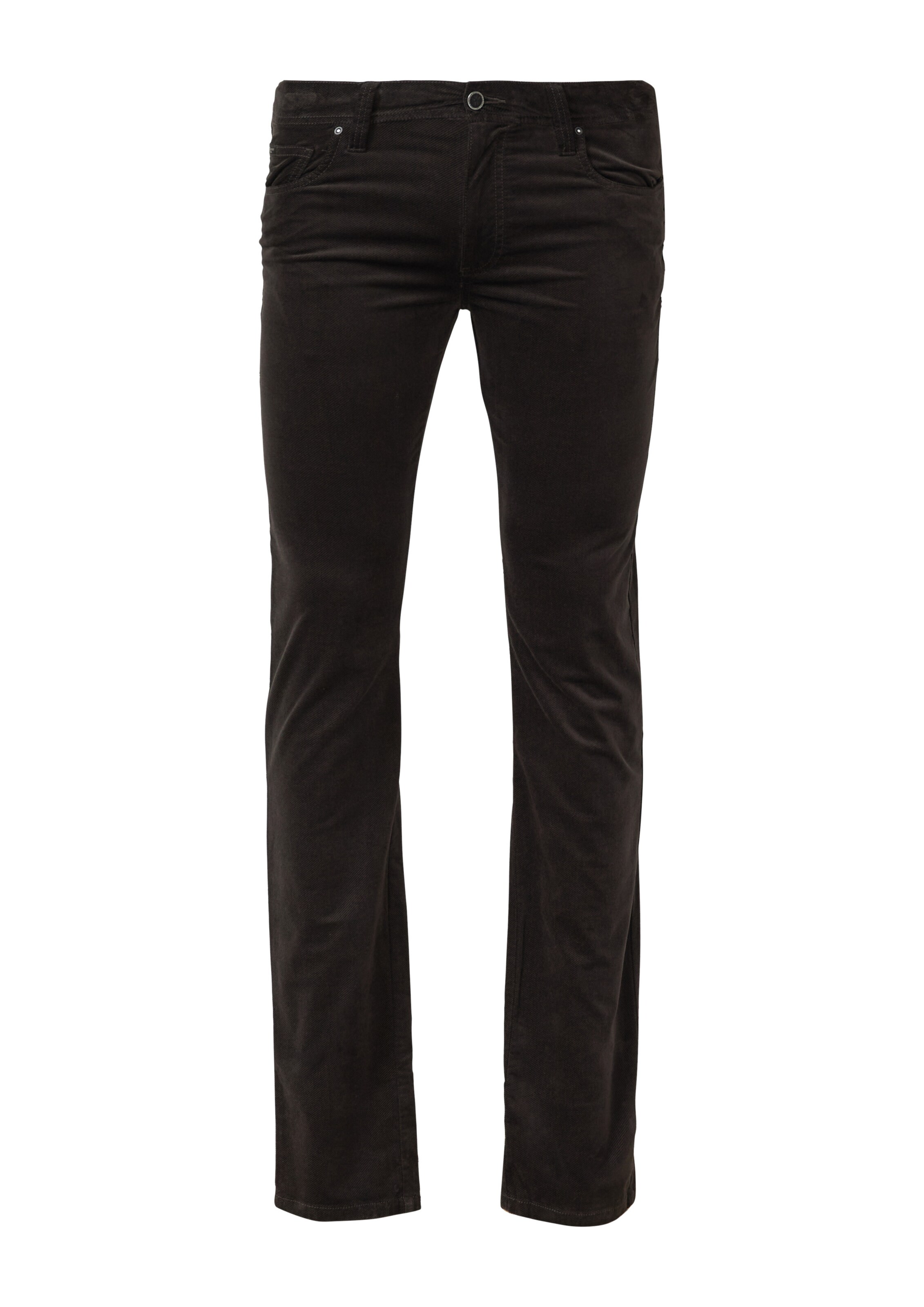 Regular Pantalon s.Oliver en marron : devant