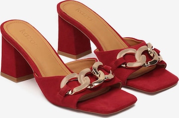 Mule Kazar en rouge