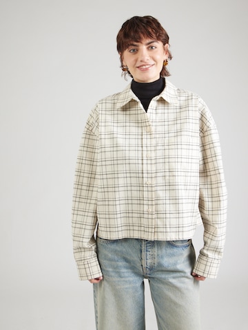 ARMEDANGELS Blouse in Beige: front