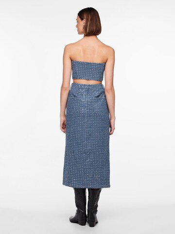 PIECES Skirt 'NAOMI' in Blue