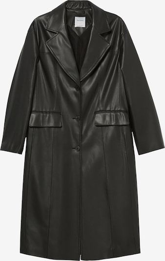 Bershka Between-Seasons Coat in Black, Item view