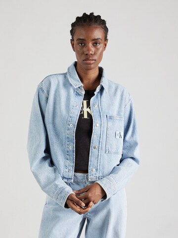 Calvin Klein Jeans Jacke in Blau: predná strana