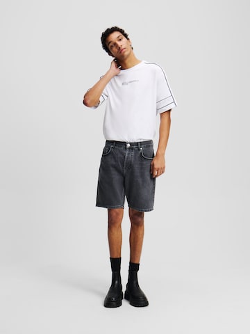 regular Jeans 'LÄSSIGE' di KARL LAGERFELD JEANS in nero