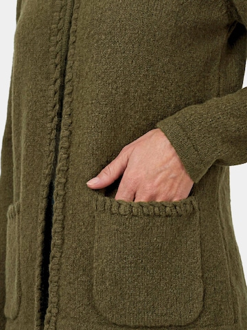 Cardigan Goldner en vert
