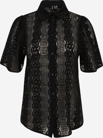 Vero Moda TallBluza 'VMDELSIE' - crna boja: prednji dio