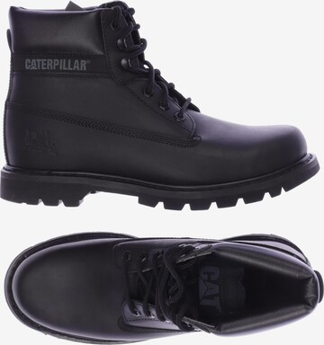 CATERPILLAR Stiefel 44 in Schwarz: predná strana