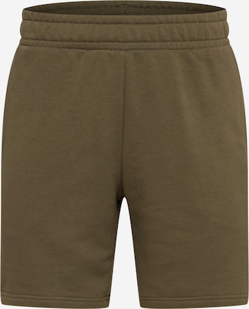 PUMASportske hlače 'Power' - zelena boja: prednji dio