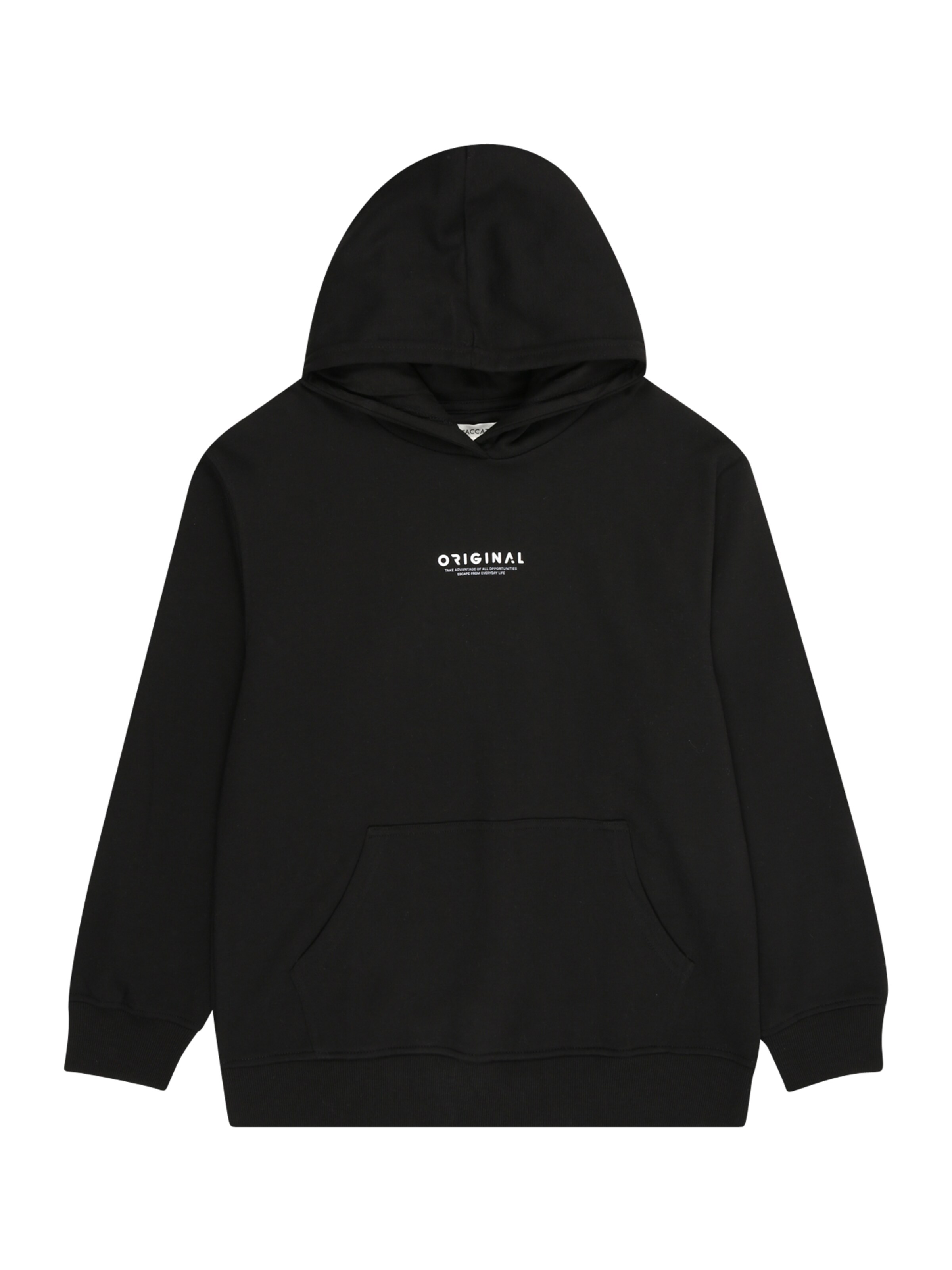 STACCATO Sweatshirt in Black: front