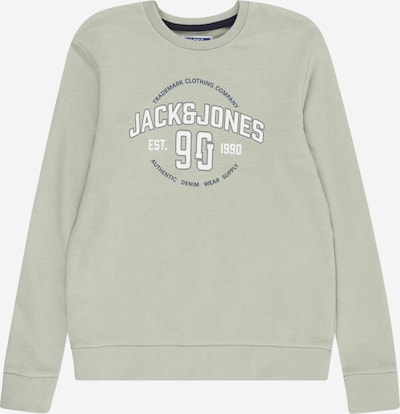 Jack & Jones Junior Mikina 'Minds' - námornícka modrá / pastelovo zelená / biela, Produkt