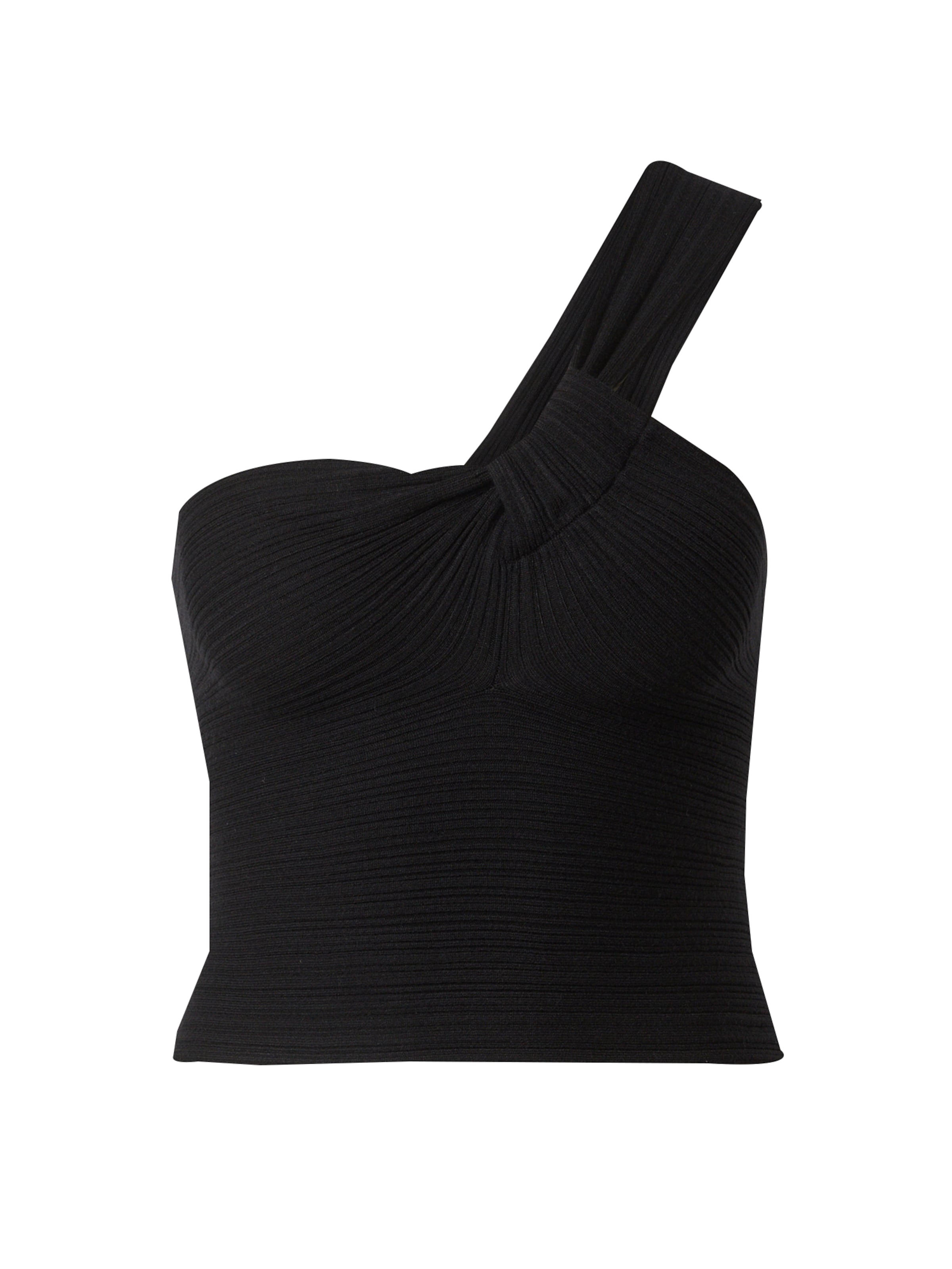 LeGer by Lena Gercke Knitted top 'Connie' in Black: front