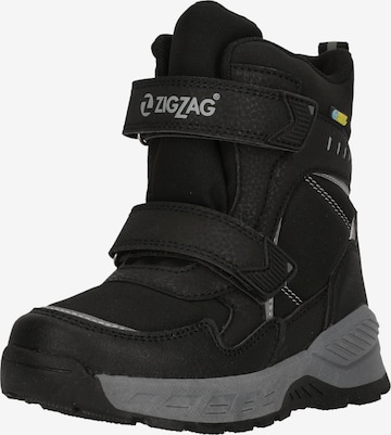 ZigZag Winterstiefel 'Tikul' in Schwarz: Vorderseite